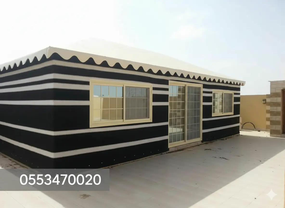 بيت شعر فاخر في الطائف - تصميم مميز للمناسبات الكبيرة